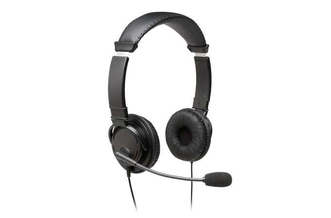 Kensington Auriculares Hifi Usb Con Microfono - Sonido Estereo - Gran Comodidad - Supresion De Ruido - Cable Usb De 1.82M