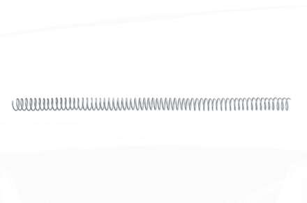 Gbc Caja De 100 Espirales De Encuadernacion Metalicos 5:1 De 24Mm - Color Blanco