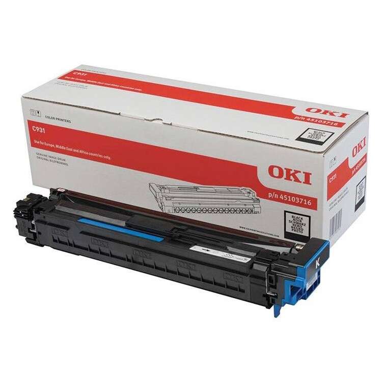 Oki C911/C931 Negro Tambor De Imagen Original - 45103716