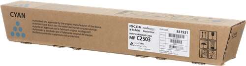 Ricoh Aficio Mp-C2503Sp/Mp-C2003Sp/Mp-C2011Sp Cyan Cartucho De Toner Original - 841931