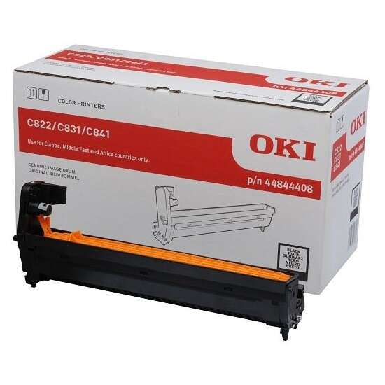 Oki C822/C831/C841 Negro Tambor De Imagen Original - 44844408 (Drum)