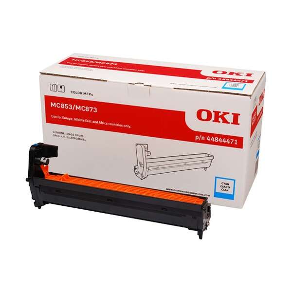 Oki Mc853/Mc873/Mc883 Cyan Tambor De Imagen Original - 44844471 (Drum)