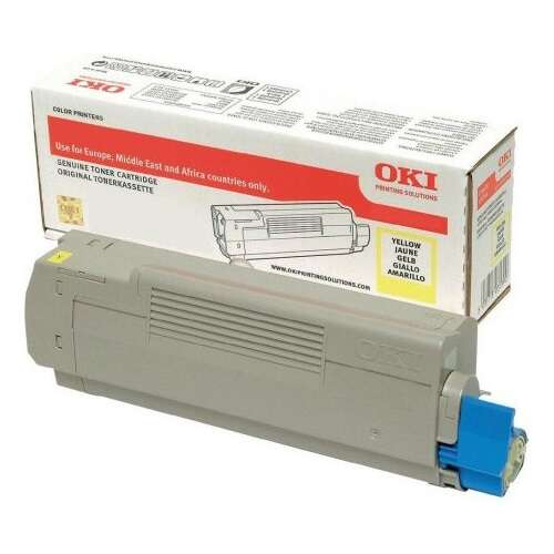 Oki C712 Amarillo Cartucho De Toner Original - 46507613