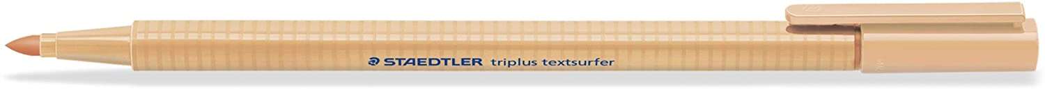 Staedtler Triplus Textsurfer 362 Rotulador Fluorescente - Trazo Entre 1 A 4Mm Aprox. - Tinta Base De Agua - Color Arena