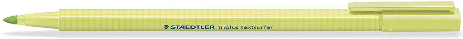 Staedtler Triplus Textsurfer 362 Rotulador Fluorescente - Trazo Entre 1 A 4Mm Aprox. - Tinta Base De Agua - Color Verde Lima