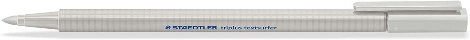 Staedtler Triplus Textsurfer 362 Rotulador Fluorescente - Trazo Entre 1 A 4Mm Aprox. - Tinta Base De Agua - Color Gris Claro