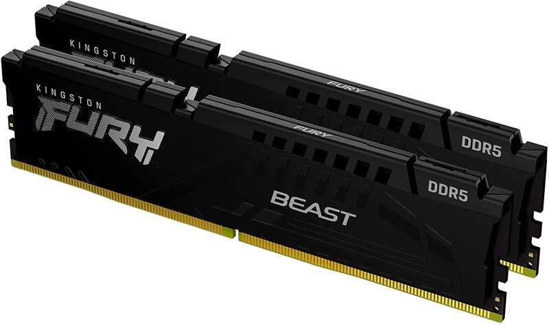 Kingston Fury Beast Memoria Ram Ddr5 5200Mhz 32Gb (2X16Gb) Cl40