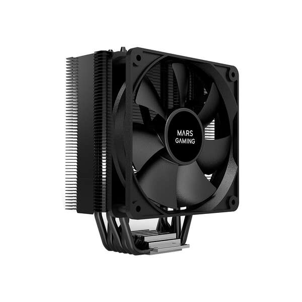 Mars Gaming Ventilador Cpu 120Mm Con Disipador - Hasta 200W - Velocidad Max. 1600Rpm - 6 Heatpipes