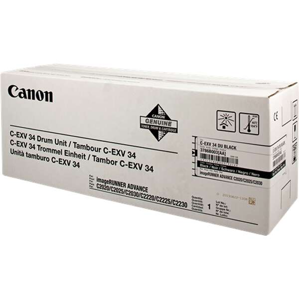 Canon Cexv34 Negro Tambor De Imagen Original - 3786B003 (Drum)