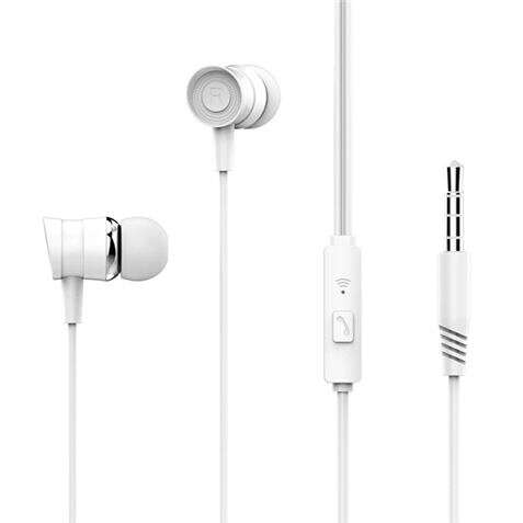 Xo Ep20 Auriculares Intrauditivos Con Microfono - Controles En Cable - Conexion Jack 3.5Mm - Cable De 1.20M