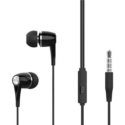 Xo Ep21 Auriculares Intrauditivos Con Microfono - Controles En Cable - Conexion Jack 3.5Mm - Cable De 1.20M