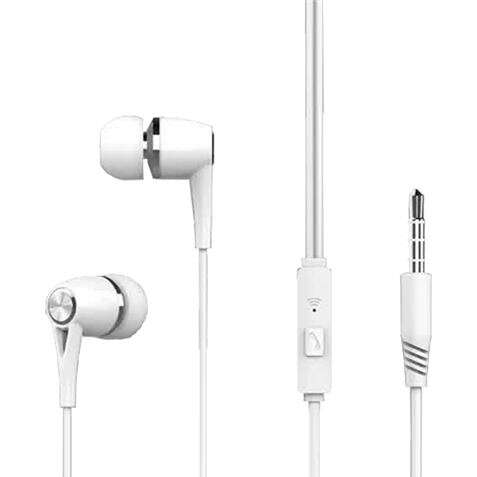 Xo Ep21 Auriculares Intrauditivos Con Microfono - Controles En Cable - Conexion Jack 3.5Mm - Cable De 1.20M