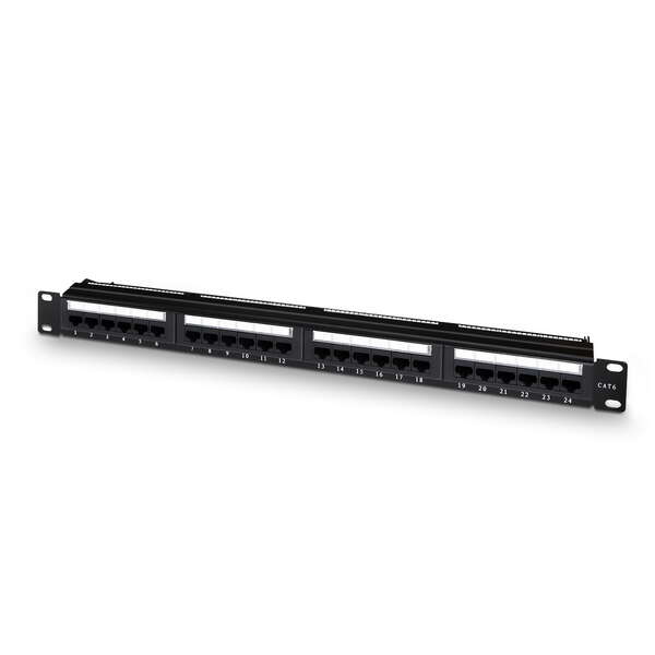 Aisens Patch Panel De 24 Puertos Rj45 Cat.6 Utp - 19
