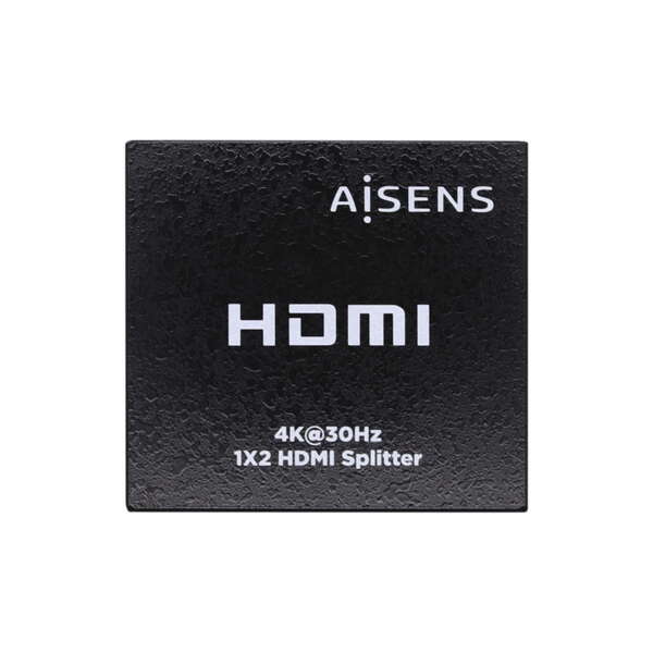 Aisens Hdmi Duplicador 4K@30Hz 1X2 Con Alimentacion - Color Negro