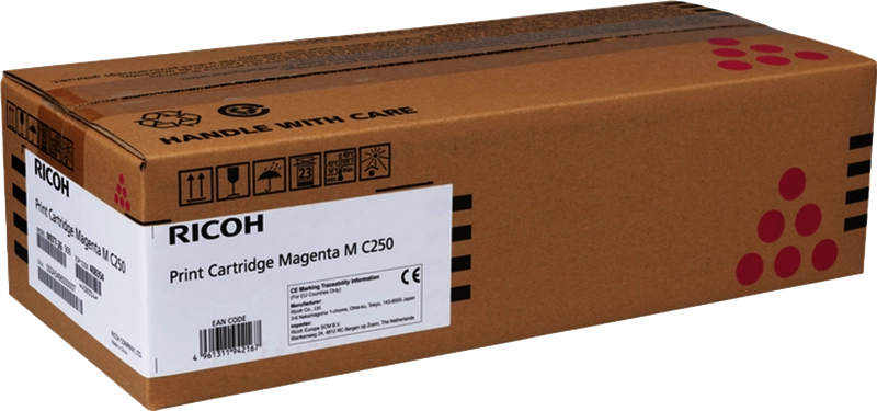 Ricoh Mc250/Pc300/Pc301/Pc302 Magenta Cartucho De Toner Original - 408354/M C250M