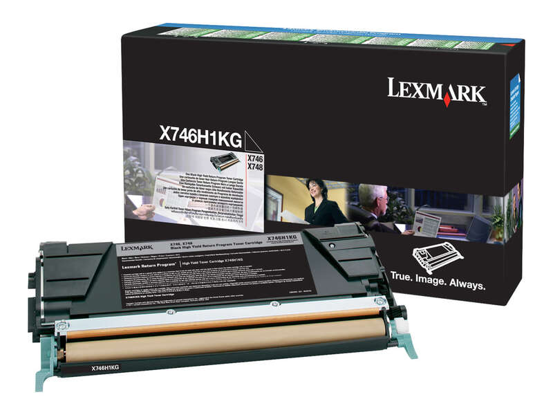 Lexmark X746/X748 Negro Cartucho De Toner Original - X746H1Kg