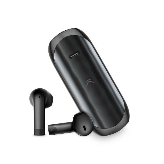 Ksix Halley Auriculares Inalambricos Con Microfono Bluetooth 5.1 - Autonomia Hasta 4H - Control Tactil - Estuche De Carga