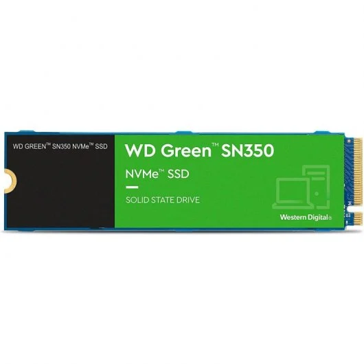 Wd Green Sn350 Disco Duro Solido Ssd 1Tb M2 Nvme Pcie