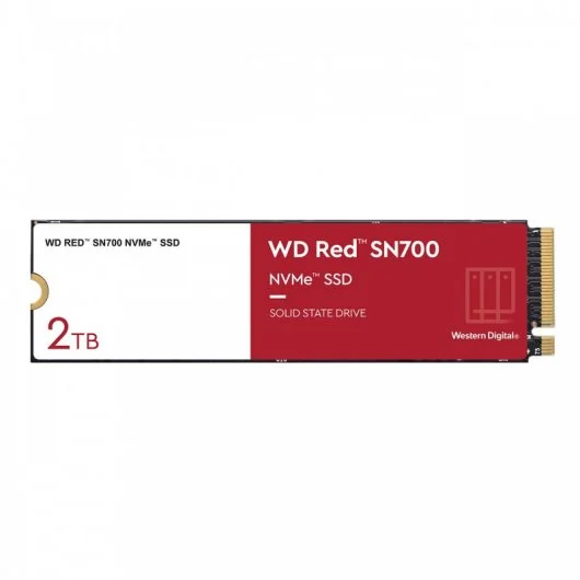 Wd Red Sn700 Disco Duro Solido Ssd 2Tb M2 Nvme Pcie 3.0