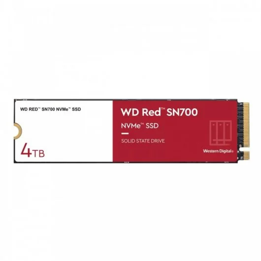 Wd Red Sn700 Disco Duro Solido Ssd 4Tb M2 Nvme Pcie 3.0