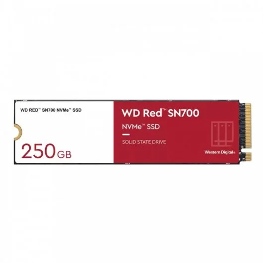 Wd Red Sn700 Disco Duro Solido Ssd 250Gb M2 Nvme Pcie 3.0