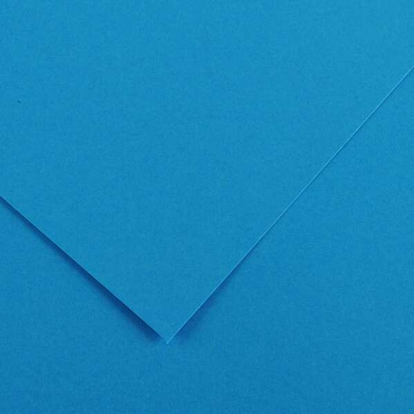 Canson Guarro Pack De 25 Cartulinas Iris De 185G - 50X65Cm - Color Azul Mar