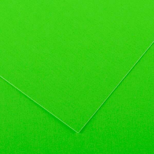 Canson Guarro Pack De 25 Cartulinas Iris De 185G - 50X65Cm - Color Verde Fluo