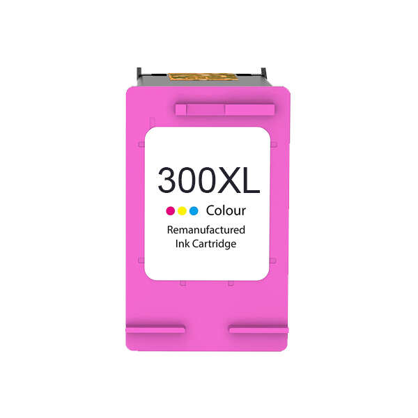 Hp 300Xl Color Cartucho De Tinta Remanufacturado - Reemplaza Cc644Ee/Cc643Ee