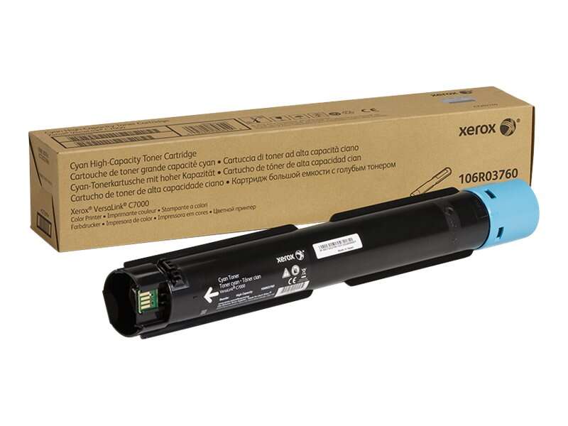 Xerox Versalink C7000 Cyan Cartucho De Toner Original - 106R03760