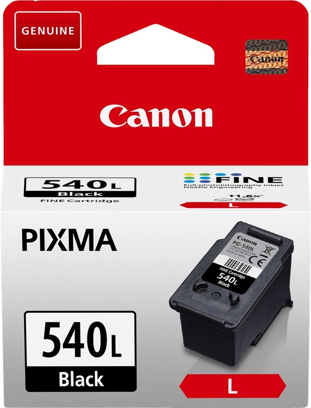 Canon Pg540L Negro Cartucho De Tinta Original - 5224B001/5224B010/5224B011/5222B004/5222B005/5222B001