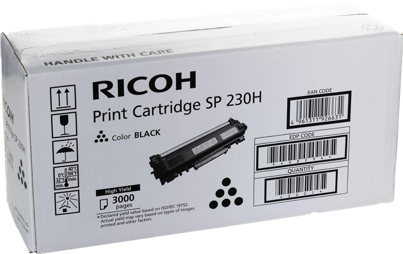 Ricoh Sp230 Negro Cartucho De Toner Original - 408294/Sp 230H