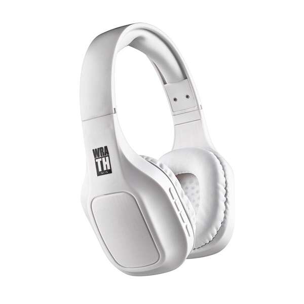 Ngs Artica Wrath Auriculares Bluetooth 5.1 Con Microfono - Diadema Ajustable - Almohadillas Acolchadas - Autonomia Hasta 12H - Manos Libres - Color Blanco