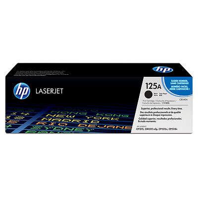 Hp Cb540A Negro Cartucho De Toner Original - 125A