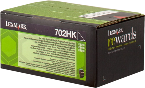 Lexmark Cs310/Cs410/Cs510 Negro Cartucho De Toner Original - 70C2Hk0/70C0H10/70C0H10/702Hk