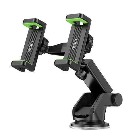 Xo Soporte Universal Para Telefonos - Apertura Mandril De 60-90Mm - Ventosa De Agarre Fuerte - Dimensiones De 190X170X75Mm - Peso De 180Gr - Compatible Con Telefonos De 5 A 69