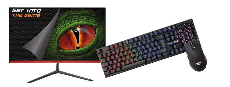 Keepout Pack De Monitor Gaming Led 22
