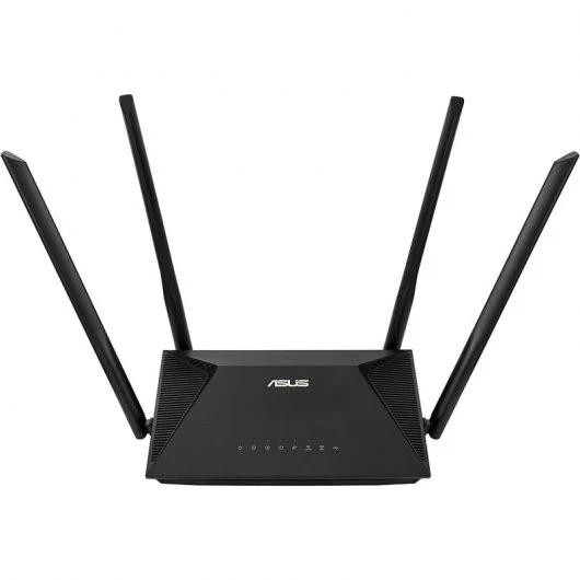 Asus Rt-Ax53U Router Ax1800 Wifi 6 Dual Band - Hasta 1800Mbps - 3 Puertos Rj45 Lan, 1 Puerto Rj45 Wan Y 1 Puerto Usb-2.0 - 4 Antenas Externas