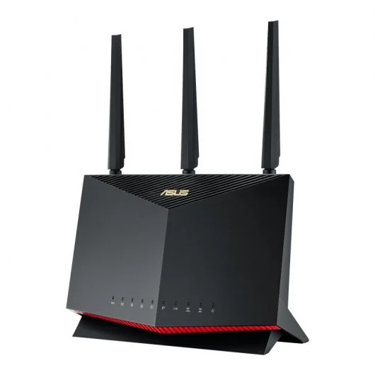 Asus Rt-Ax86S Pro Router Gaming Ax5700 Wifi 6 Dual Band - Velocidad Hasta 4800Mbps - 5X Rj45 Lan, 1X Rj45 Wan, 1X Usb 2.0, 1X Usb 3.2 - 3 Antenas Externas