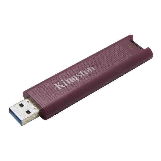 Kingston Datatraveler Max Memoria Usb-A 3.2 Gen 2 1Tb - Color Burdeos (Pendrive)