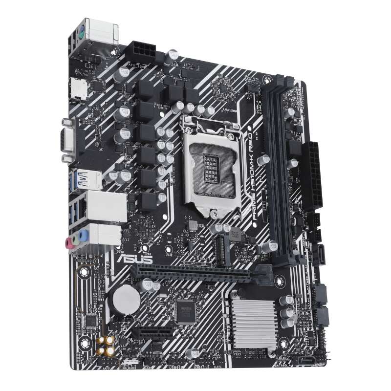 Asus Prime H510M-K R2.0 Placa Base Intel 1200 2X Ddr4 - Hdmi, Pcie 3.0, 4X Sata Iii, Usb 3.2, Microatx