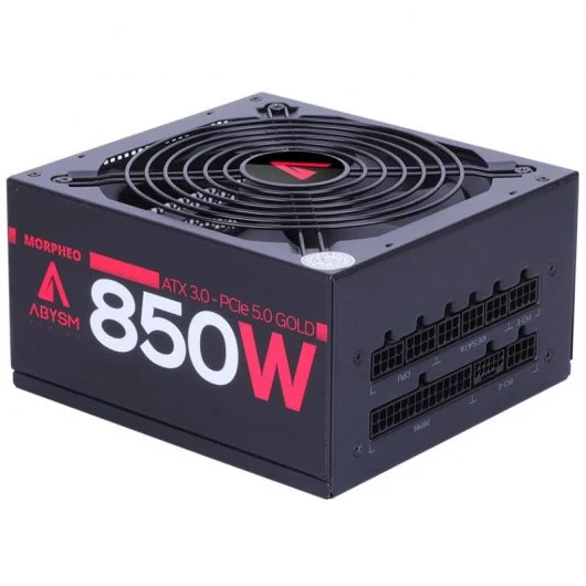 Abysm Gaming Morpheo G2 850W Fuente De Alimentacion 80 Plus Gold Modular 850W Atx - Pfc Activo - Ventilador 140Mm