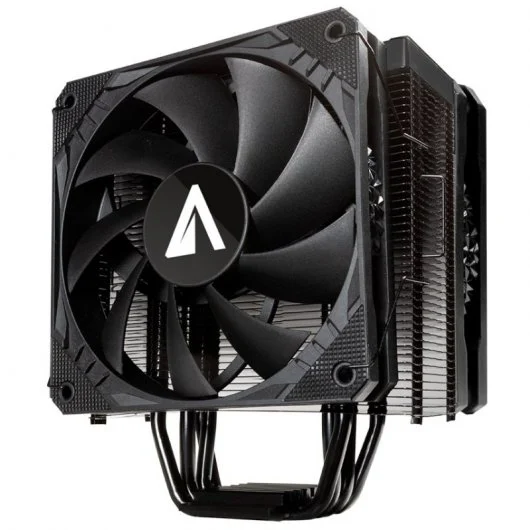 Abysm Gaming Snow Iv Ventilador Cpu 120Mm Con Disipador 4 Heatpipes - Velocidad Max. 1600Rpm - Color Negro