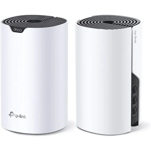 Tp-Link Deco S7 Sistema Wifi 6 Mesh Inteligente Doble Banda Ac1900 - 2 Unidades Deco - 3 Puertos Ethernet Lan (Rj-45) - Tecnologia Mu-Mimo