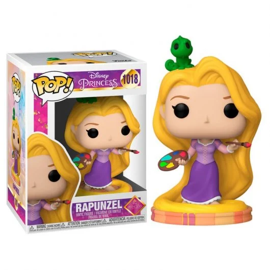 Funko Pop Disney Ultimate Princess Rapunzel - Figura De Vinilo - Altura 9.5Cm Aprox.