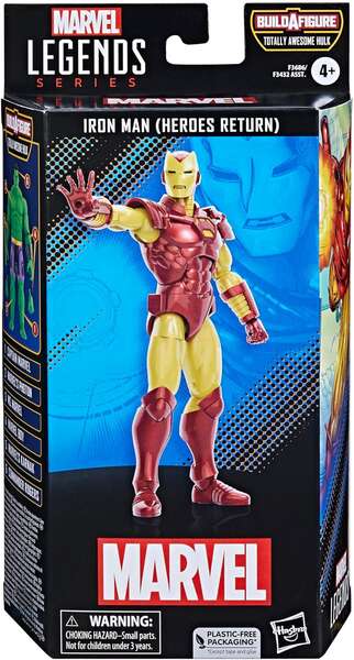 Hasbro Marvel Legens Iron Man (Heroes Return) - Figura De Coleccion - Altura 15Cm Aprox.