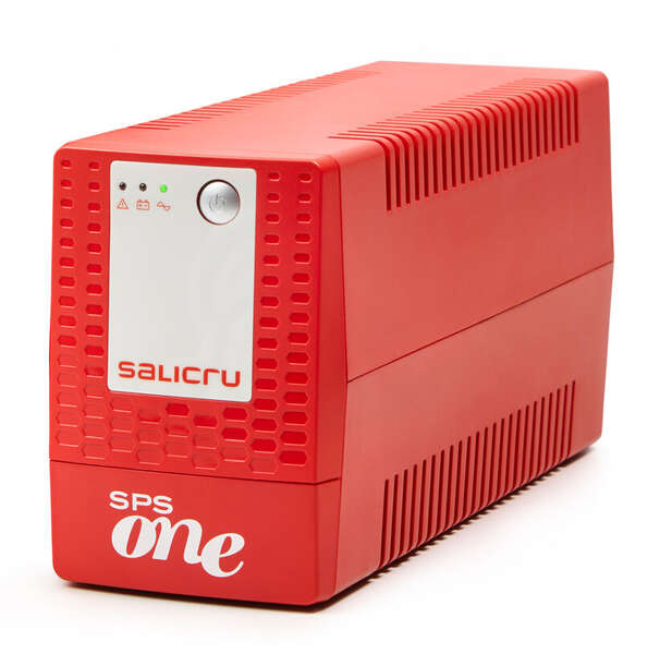 Salicru Sps 700 One Iec Sistema De Alimentacion Ininterrumpida - Sai/Ups - 700 Va - Line-Interactive - Tipo De Tomas Iec - Color Rojo