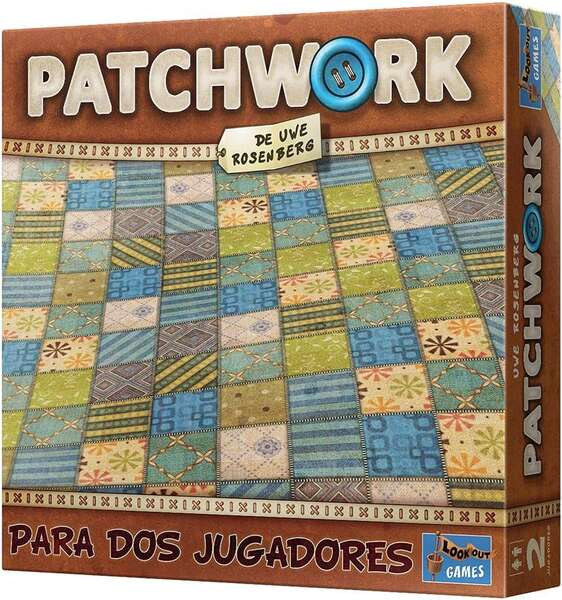 Patchwork Juego De Tablero - Tematica Abstracto/Costura - 2 Jugadores - A Partir De 8 Años - Duracion 15-30Min. Aprox.