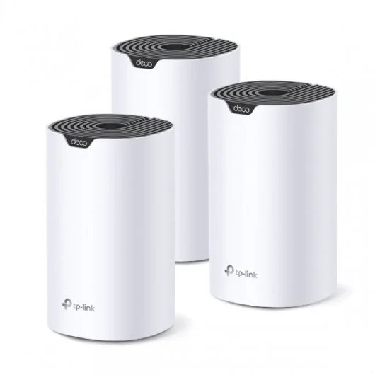 Tp-Link Deco S7 Sistema Wifi Mesh Inteligente Doble Banda Ac1900 - 3 Unidades Deco - 3 Puertos Ethernet Lan (Rj-45) - Tecnologia Mu-Mimo