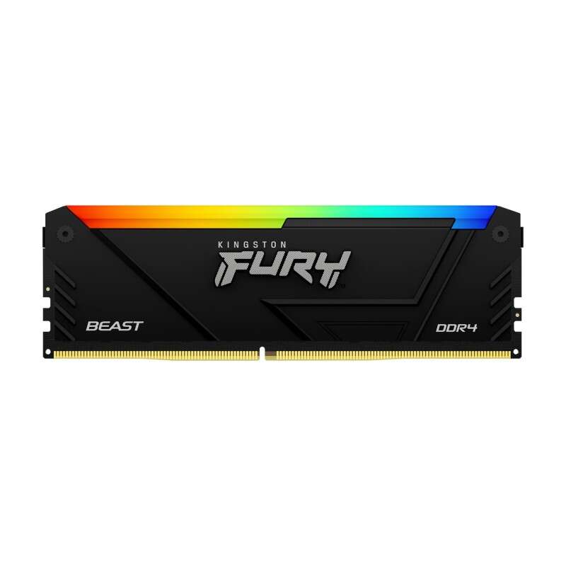 Kingston Fury Beast Rgb Memoria Ram Ddr4 2666 Mhz 16Gb Cl16