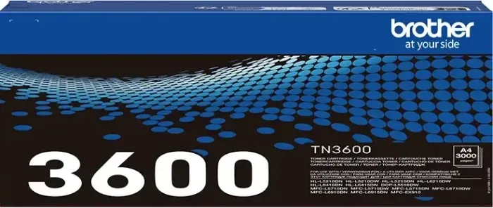 Brother Tn3600 Negro Cartucho De Toner Original - Tn3600